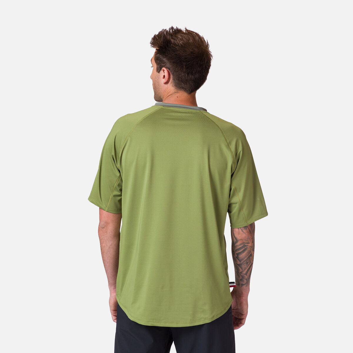 Kurzarm-Jerseyshirt für Herren Klassische Passform