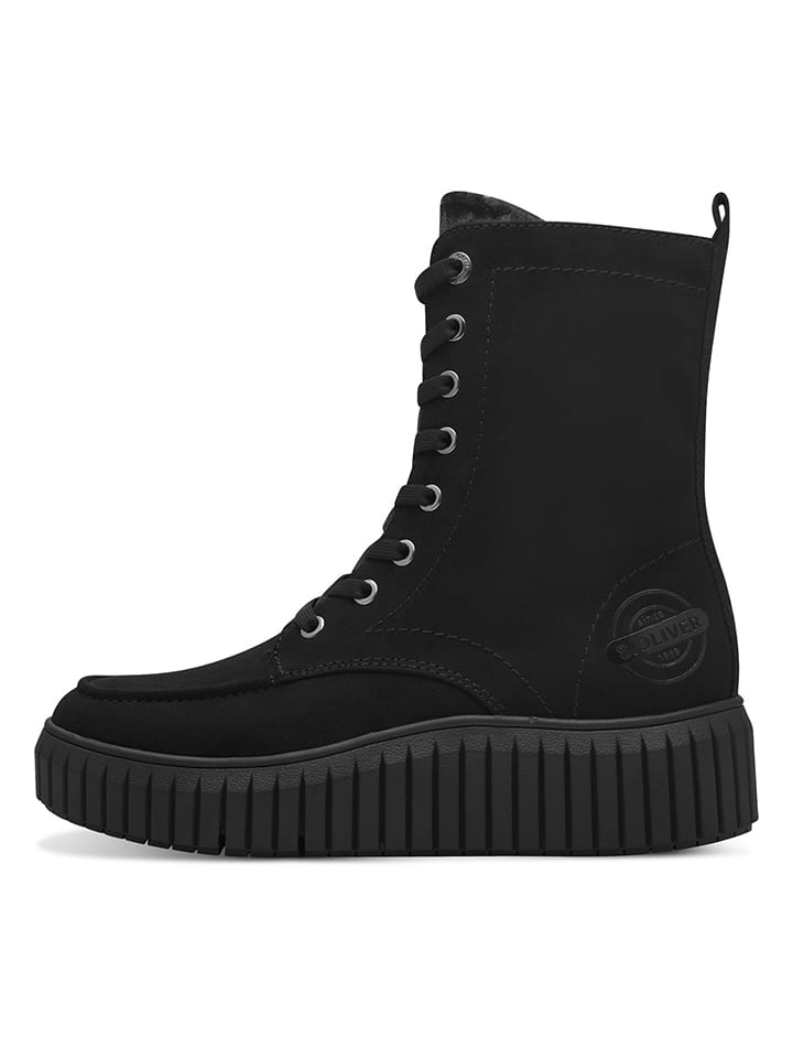s.Oliver Boots in Schwarz günstig kaufen