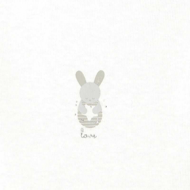 Body col US lapin (lot de 3) blanc naissance