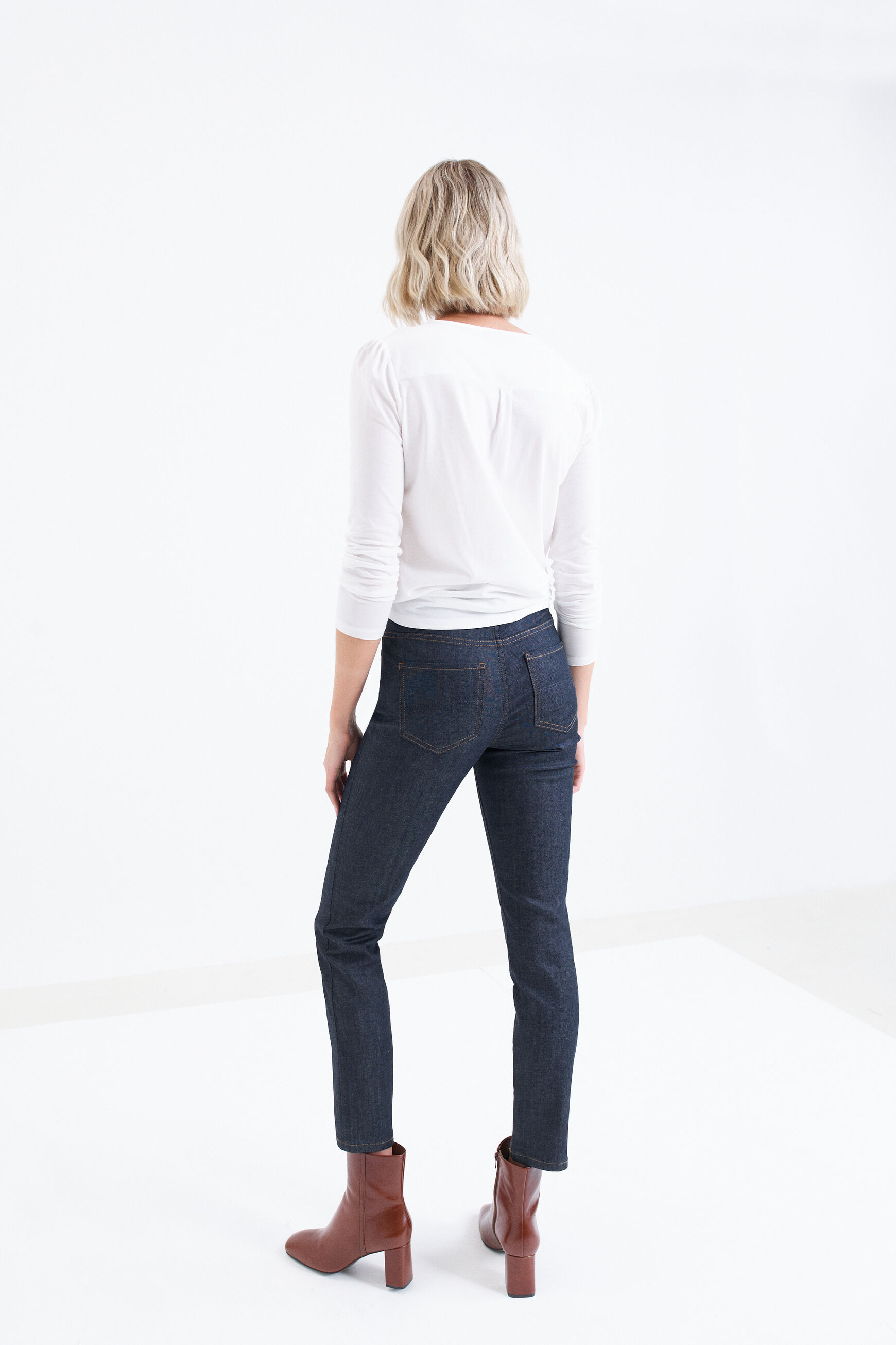 jean kyle denim double stone femme