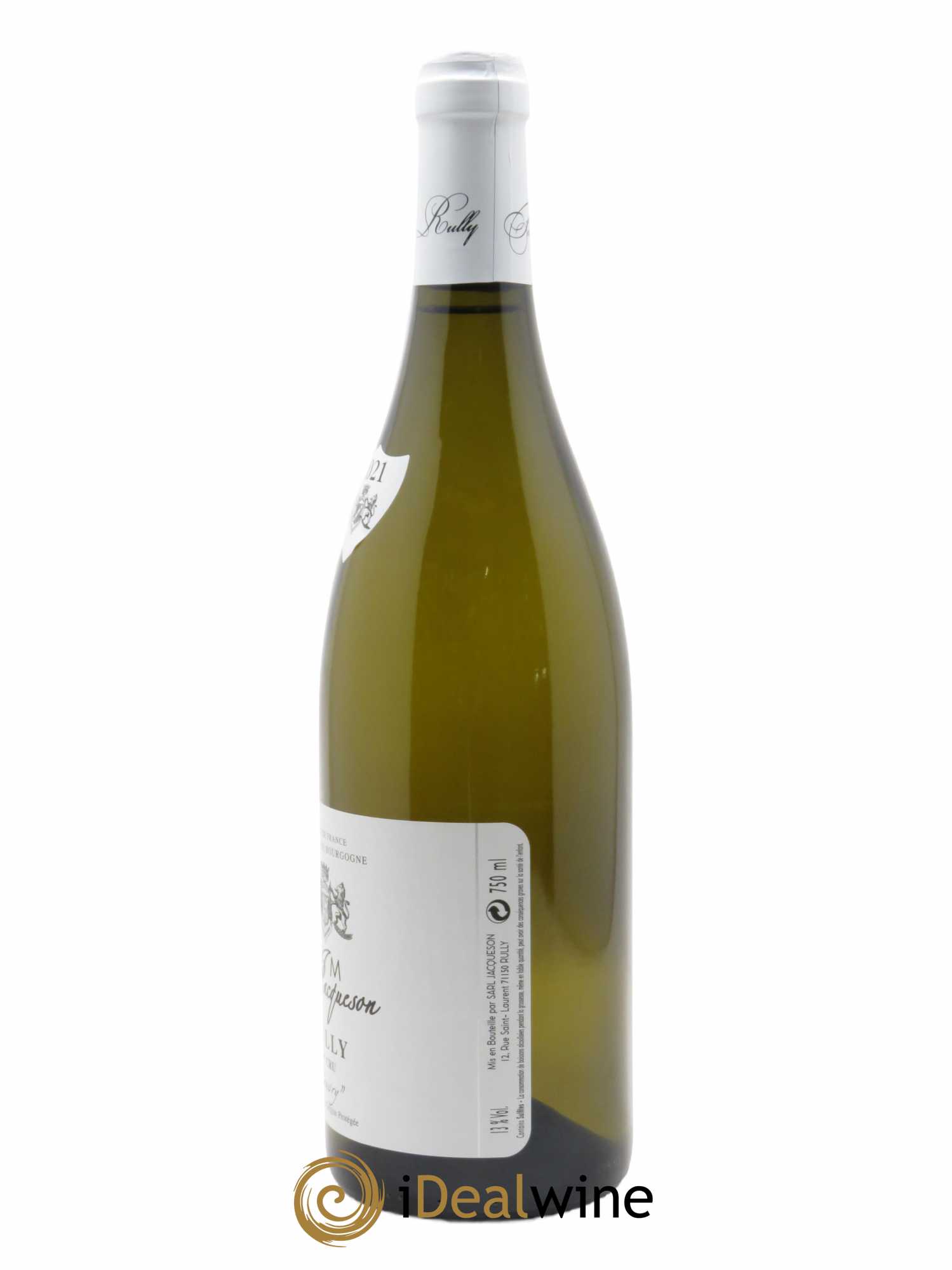 Rully 1er Cru Vauvry Paul & Marie Jacqueson  2021 - Lot de 1 Bouteille