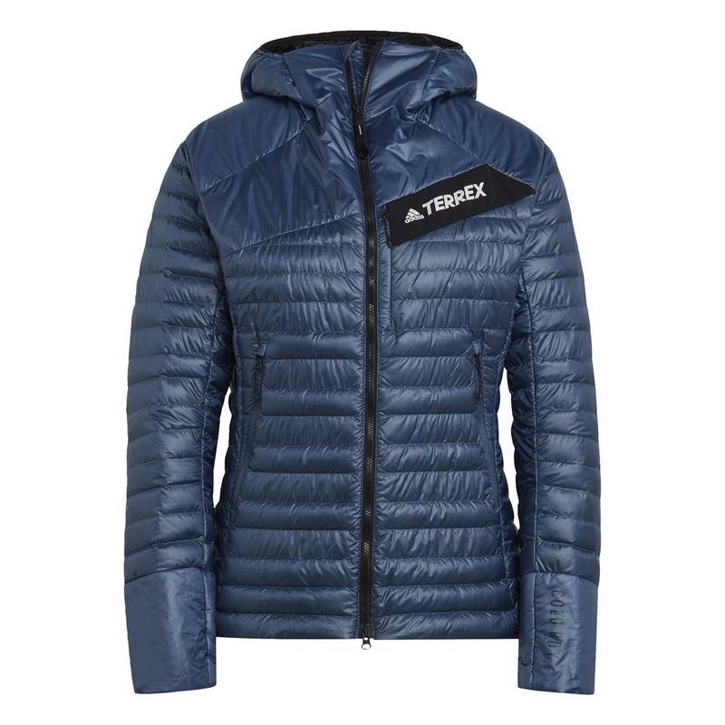 adidas Techrock Year-Round Hooded Daunenjacke Winterjacke Damen