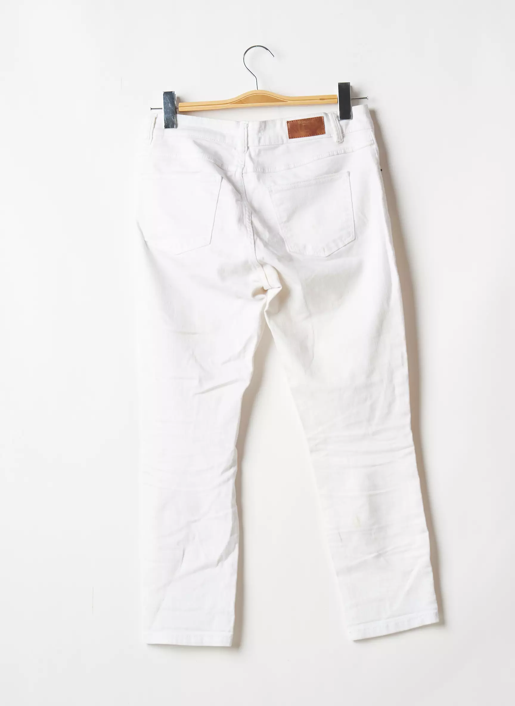 Promod Pantalons Slim Femme couleur beige