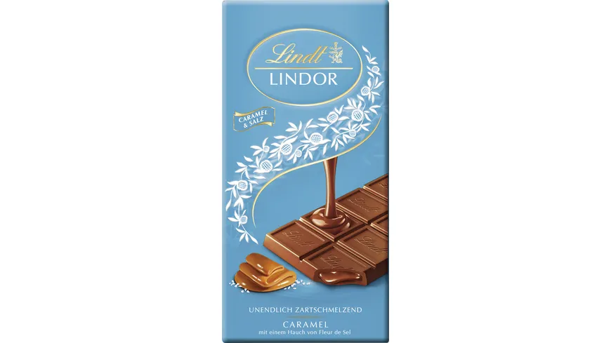 Lindt Lindor Tafel Caramel & Salz 100 g