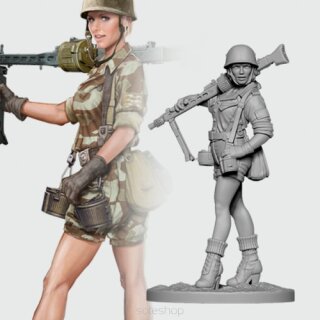Johanna Dust 1947 Girl (28 mm)
