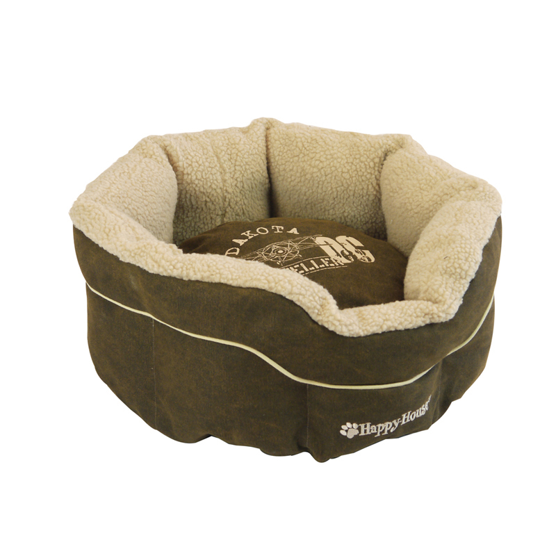 Happy House Hundebetten Happy House Hundekorb Dakota dunkelbraun
