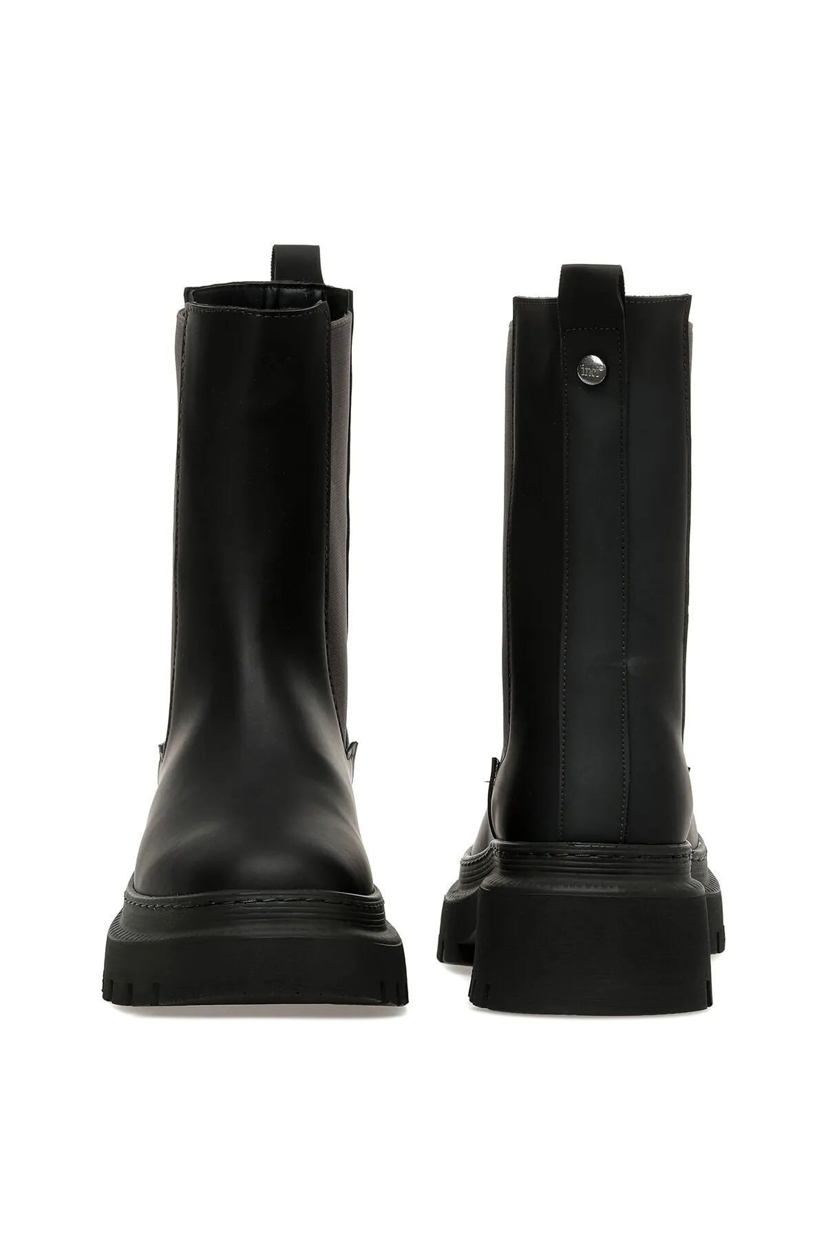 İnci  Albey.z 2pr Khakifarbene Chelsea-Stiefel für Damen