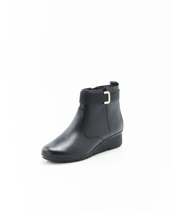 Boots compensées à boucle Amortyl