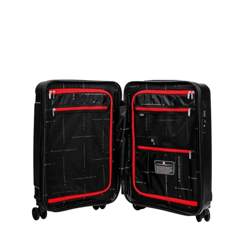 Swiss Bags Tourist Handgepäckstrolley S (55 cm) - Black