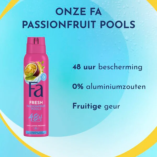 Fa Passion Fruit Pools -deodoranttisuihke 150ml