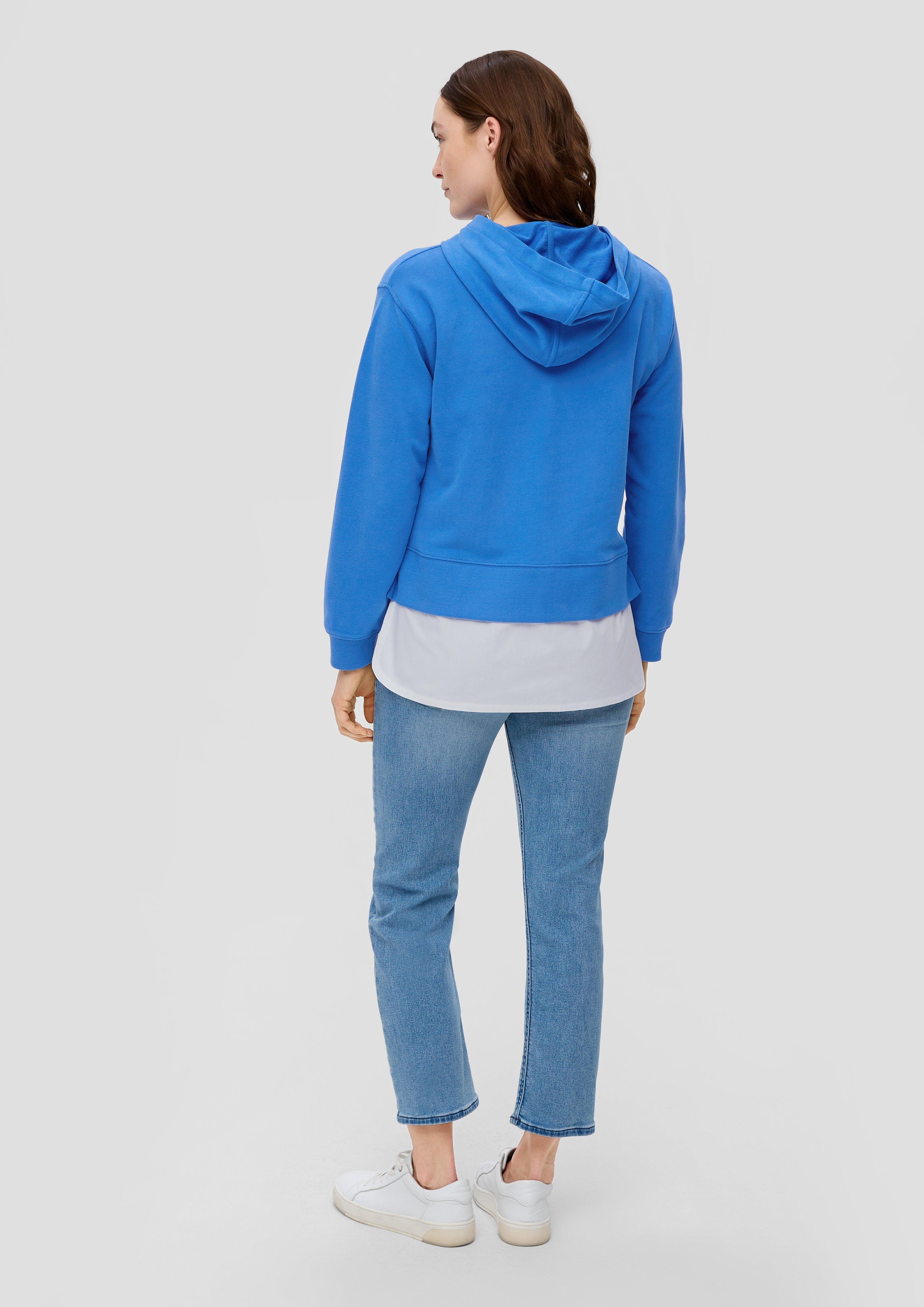 Sweatshirt mit Layering-Detail  2152047-5531