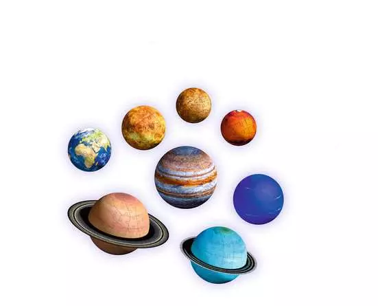 3D Puzzle Ball Planetensystem