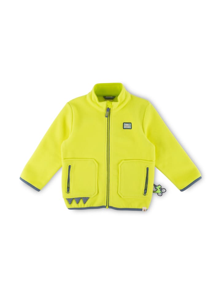 Sigikid Fleecejacke Sporty Dino in Neongelb günstig kaufen