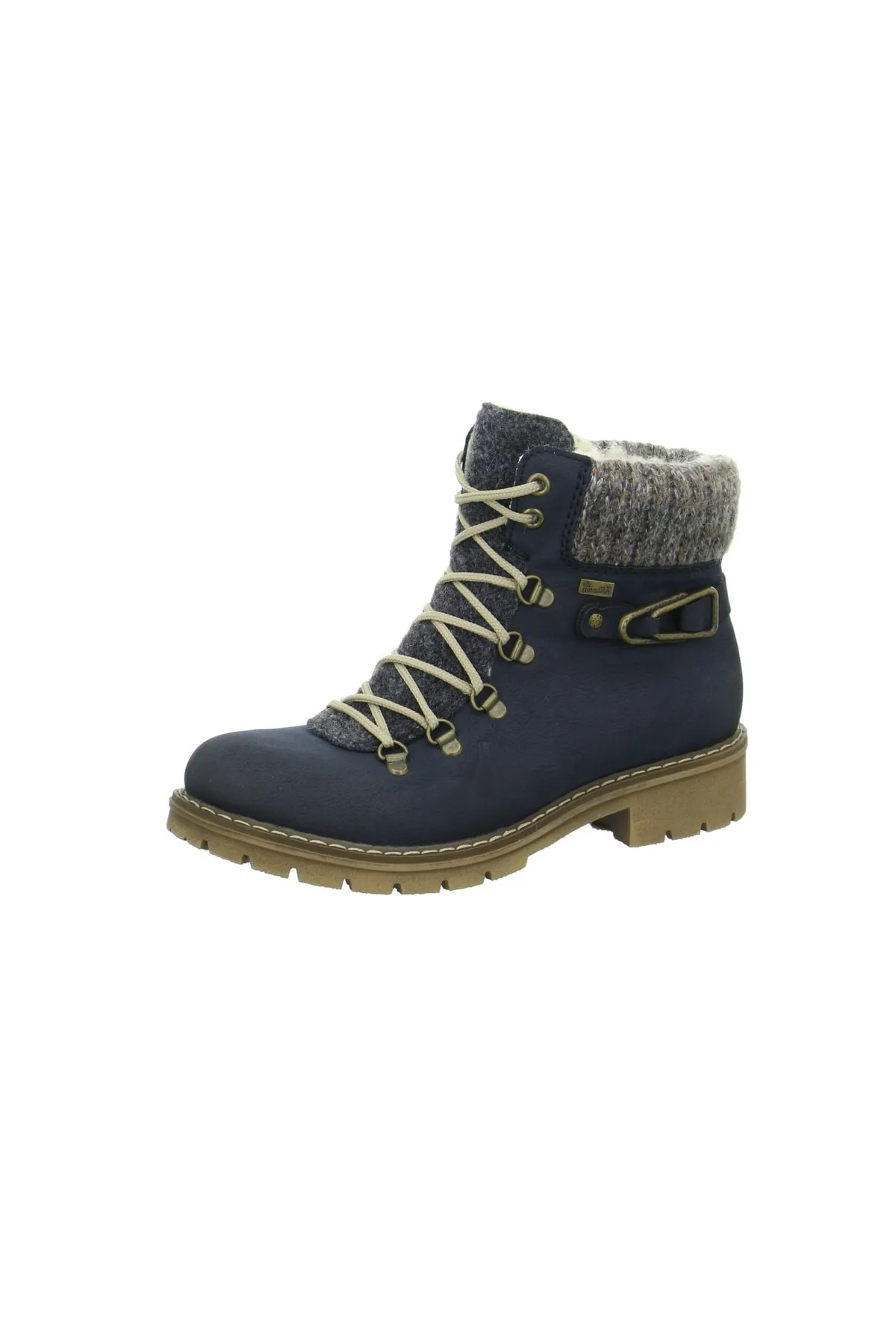 Rieker  Stiefelette - Schwarz - Flacher Absatz