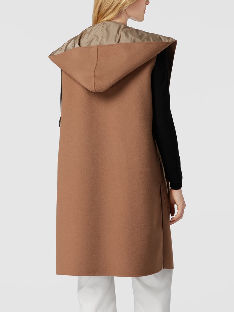 Wendeweste mit Taillenband Modell 'ORNATI' in camel