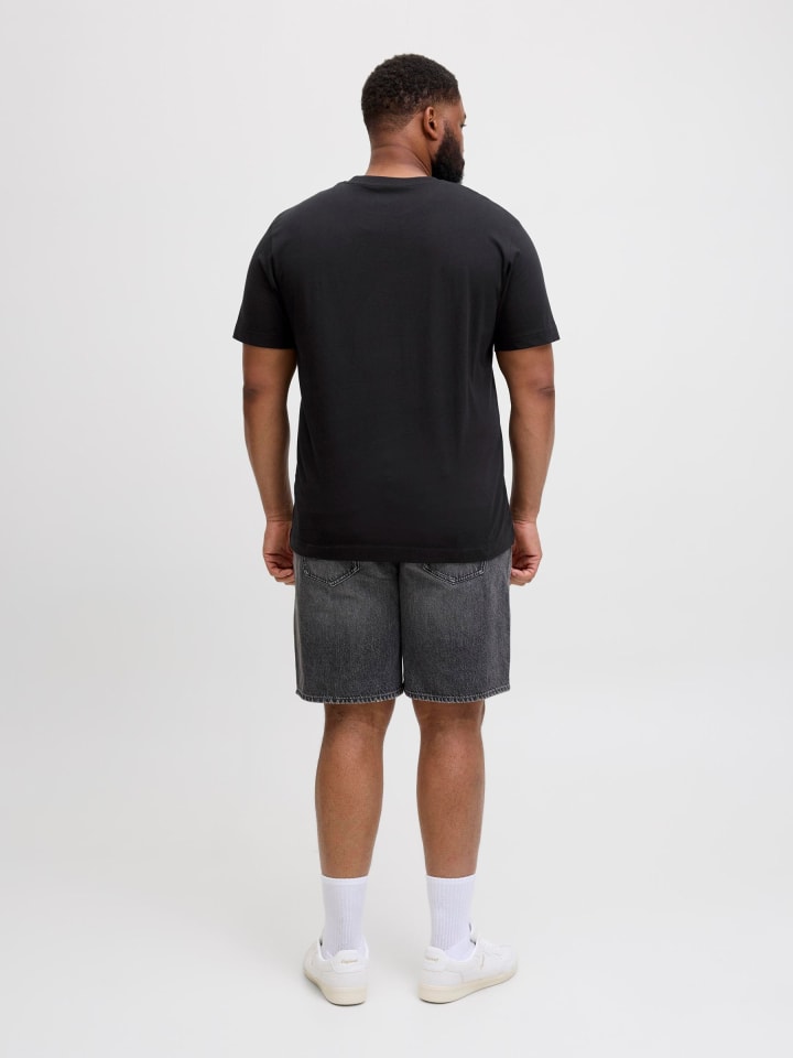 JACK & JONES PLUS T-shirt in Black günstig kaufen