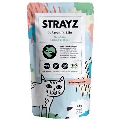 Sparpaket STRAYZ BIO Pouch 12 x 85 g