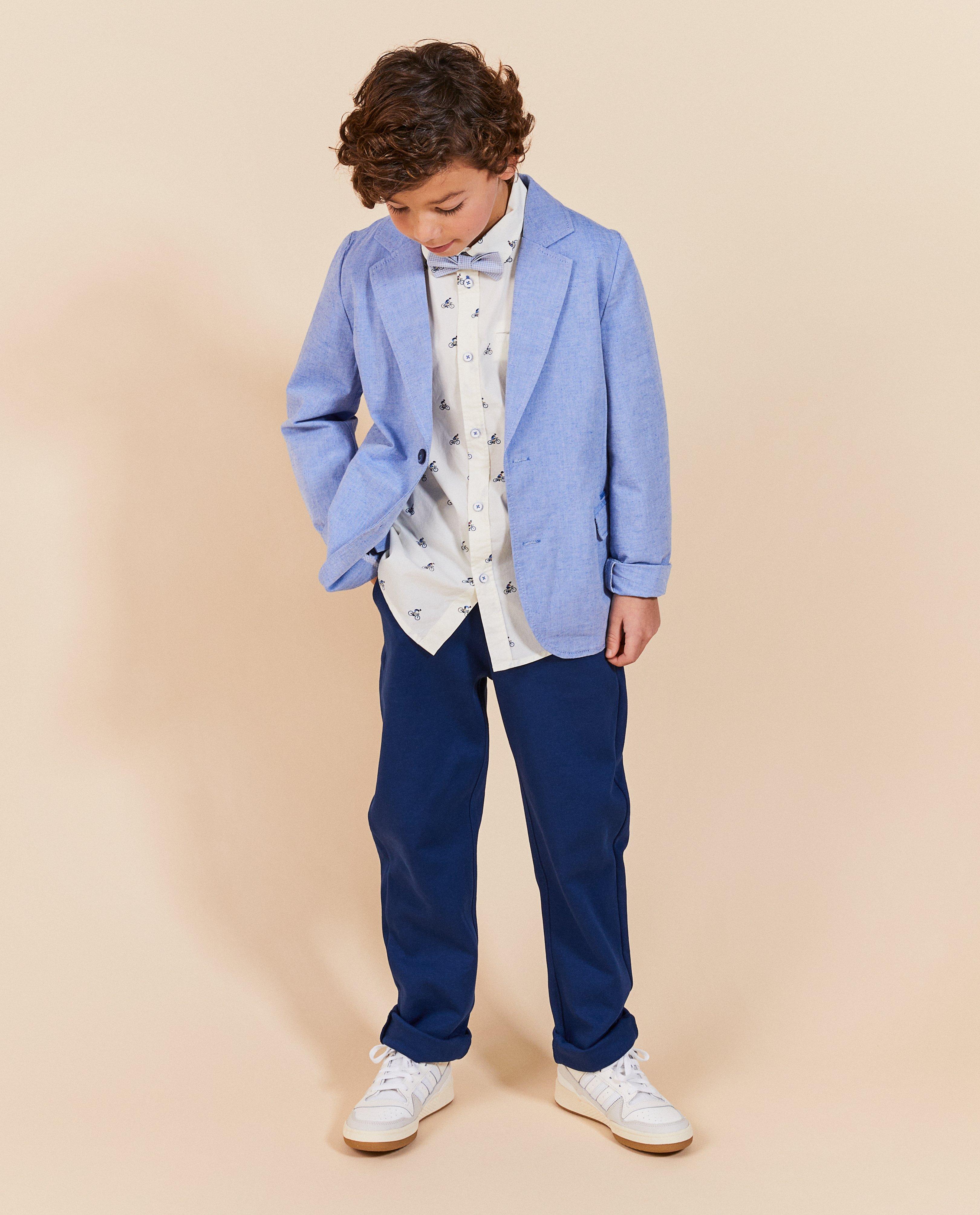 Jachetă Kidz Nation Blue, albastru deschis pentru petrecere