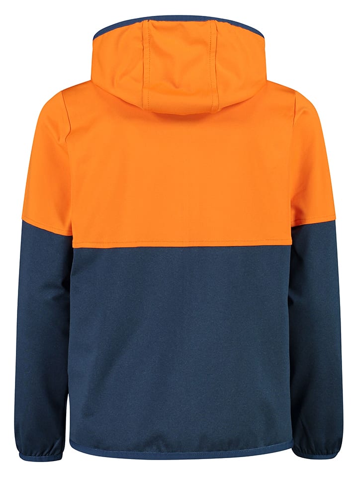 CMP Fleecejacke in Orange/ Dunkelblau günstig kaufen