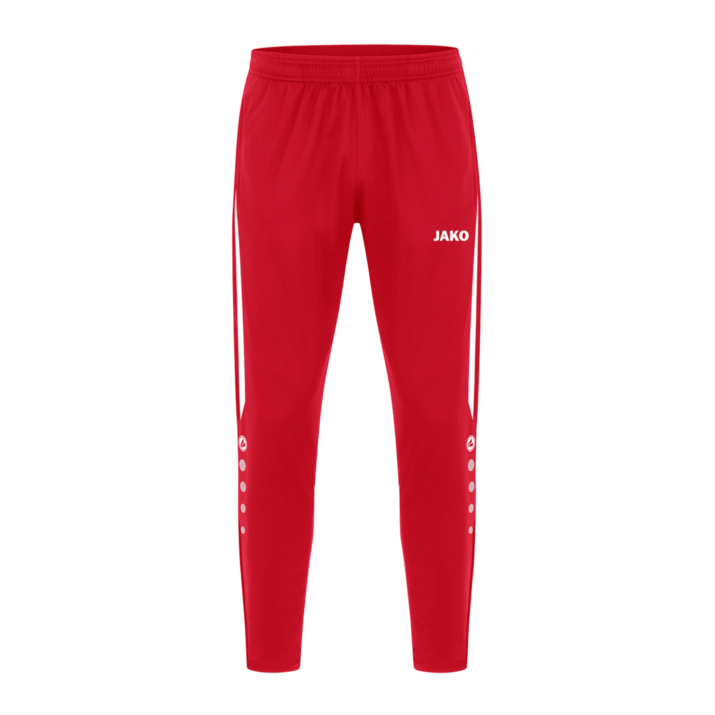JAKO Power Polyesterhose Kids Rot Weiss F105