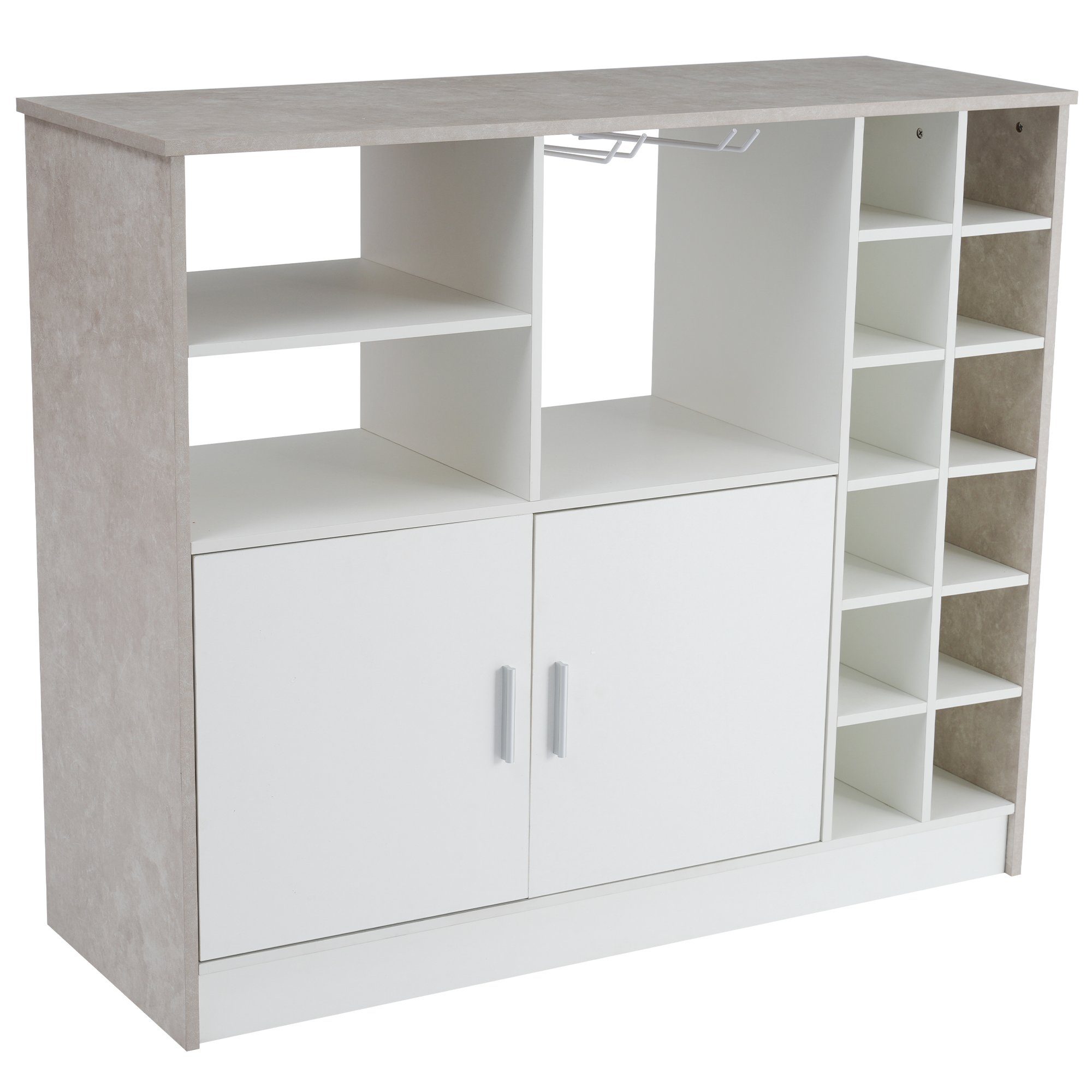 Fangqi Stauraumschrank Multifunktionaler Aufbewahrungsschrank, moderne Bar im Industriestil (set, Weinschrank, Lagerschrank, Bartheke, Multifunktionsschrank, Retro-Bartheke, Bartheke im Industriestil)