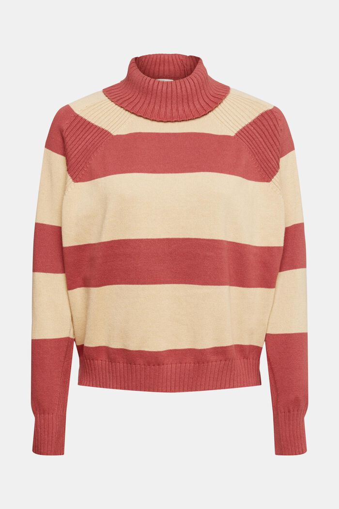 Pullover mit Rollkragen, 100% Baumwolle