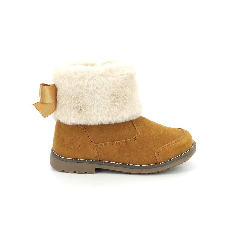 Boots cuir croute cuir Stelie