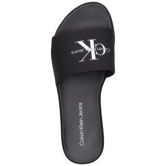 Calvin Klein Flatform Sandal in schwarz