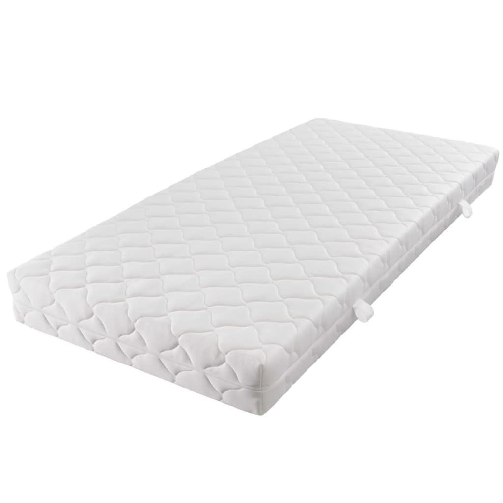 Boxspringmatratze Matratze mit waschbarem Bezug 200×90×17 cm, vidaXL, 17 cm hoch
