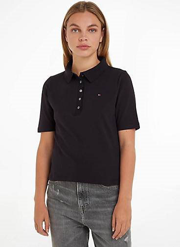 TOMMY HILFIGER Damen Poloshirt 1985 REG PIQUE POLO SS