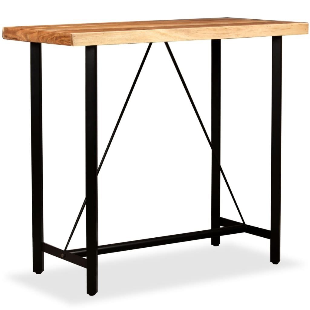 möbelando Stehtisch 295445 (LxBxH: 120x60x107 cm), aus Massivholz in Akazie