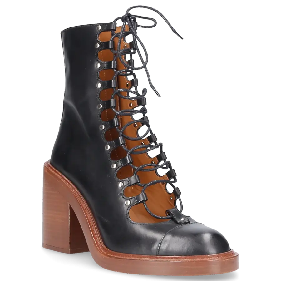 Chloé - Stiefeletten MAY Kalbsleder - schwarz