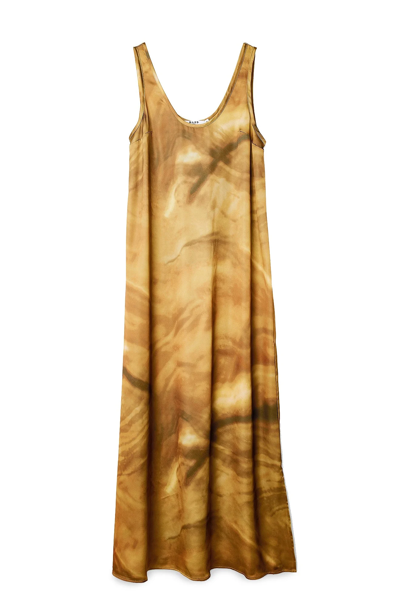 Satin Maxikleid
