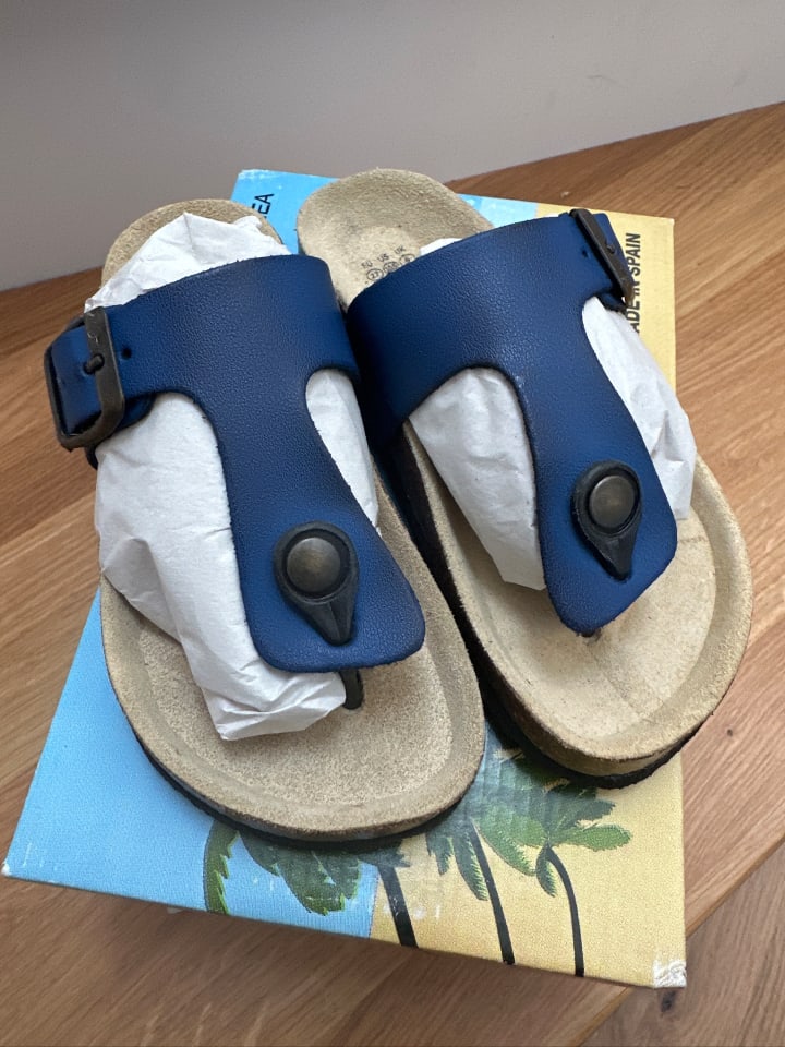 BIO PINGÜIN Zehentrenner in Blau günstig kaufen 27