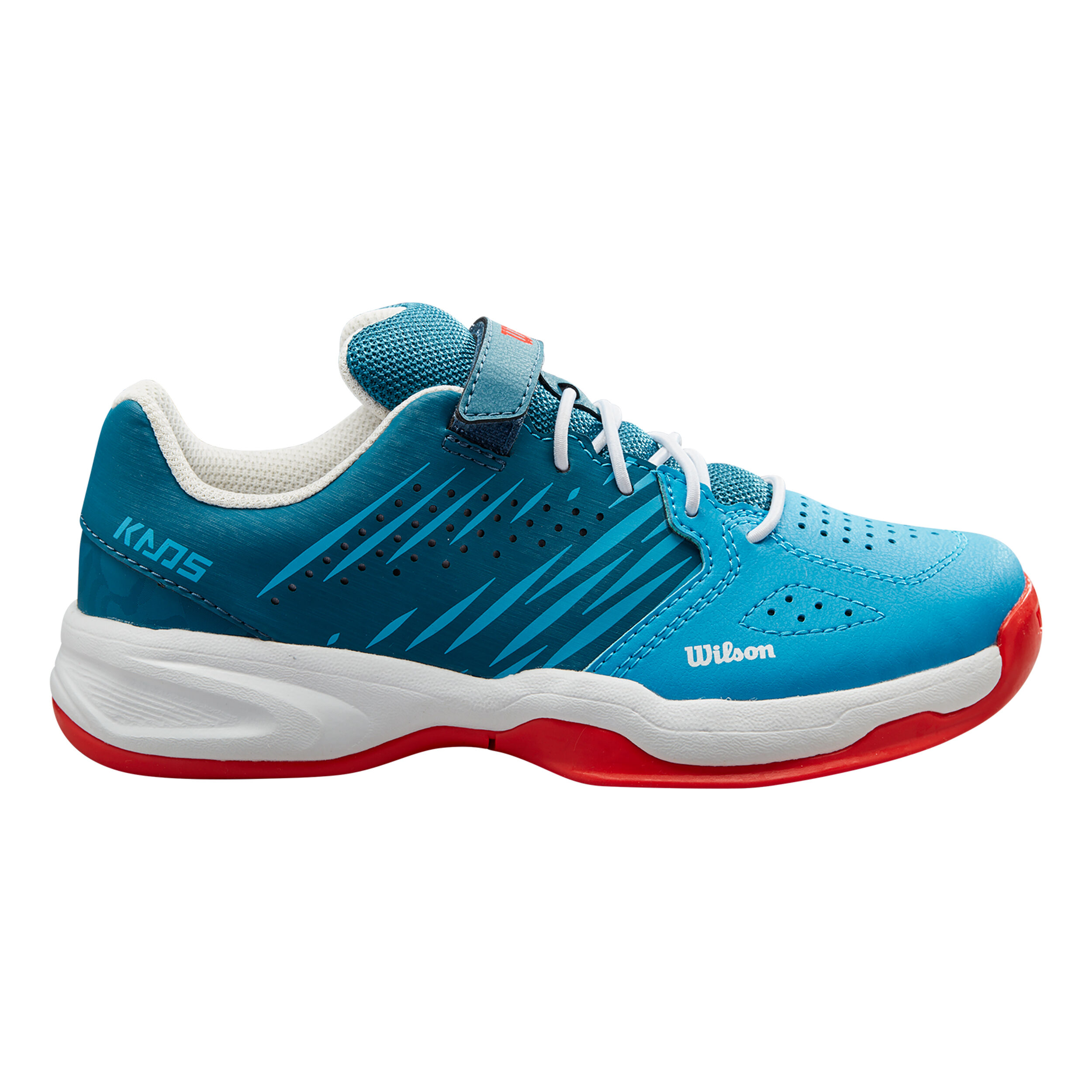 Kaos 2.5 Allcourtschuh Kinder - Blau, Weiß