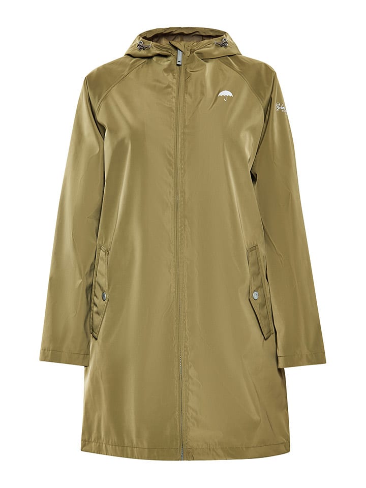 Schmuddelwedda Regenmantel in Khaki günstig kaufen