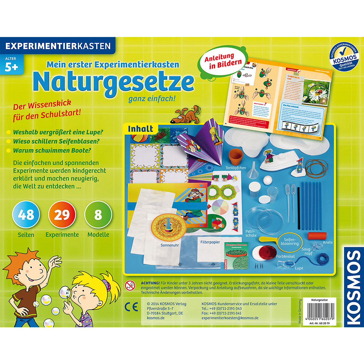 Mein erster Experimentierkasten Naturgesetze