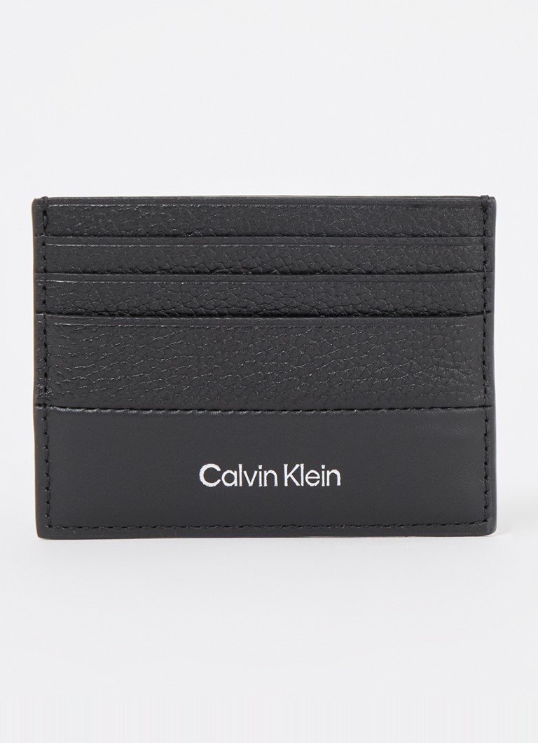 Calvin Klein futrola za kartice od teksturirane kože