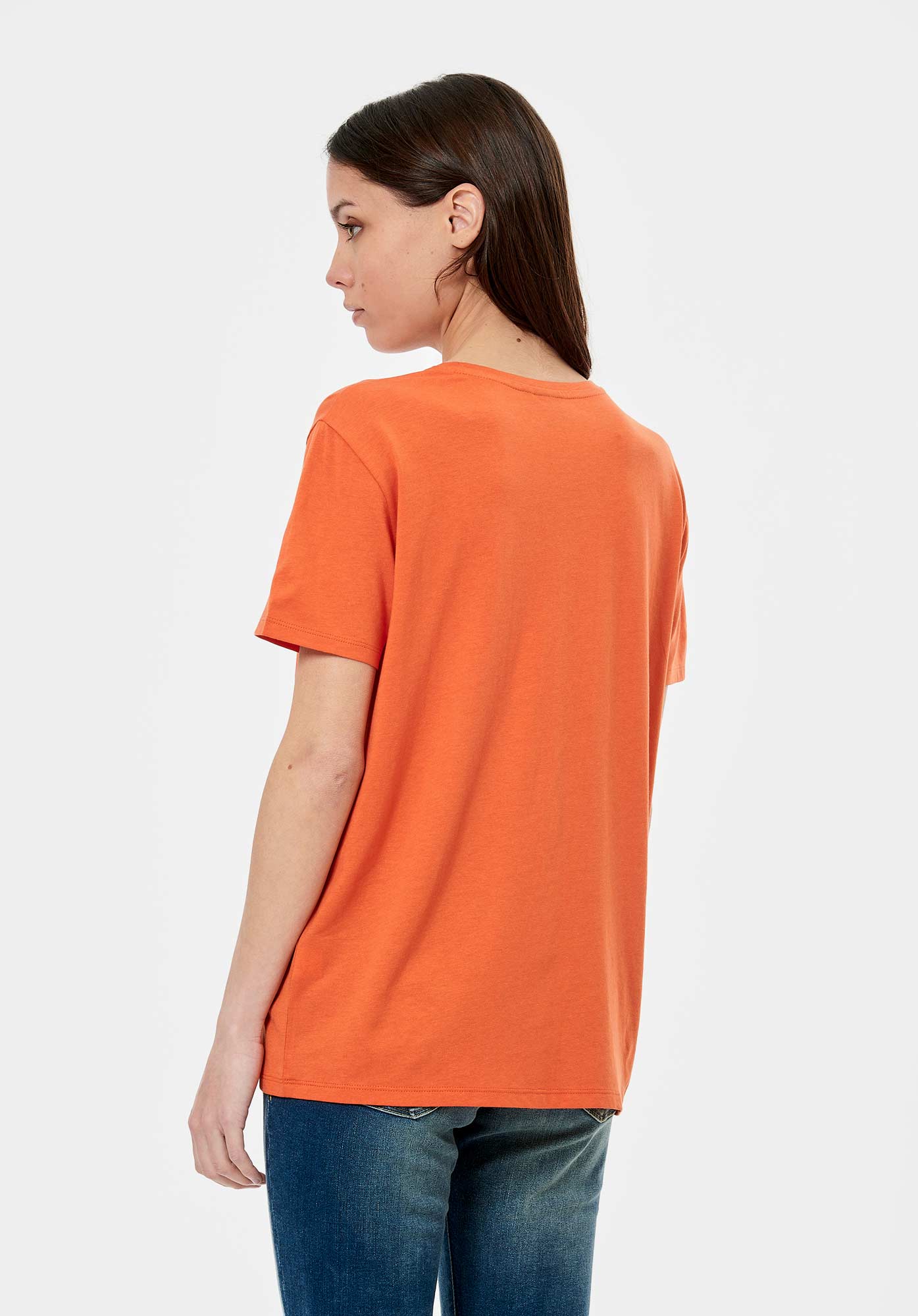 LEMIL  T-shirt orange Femme