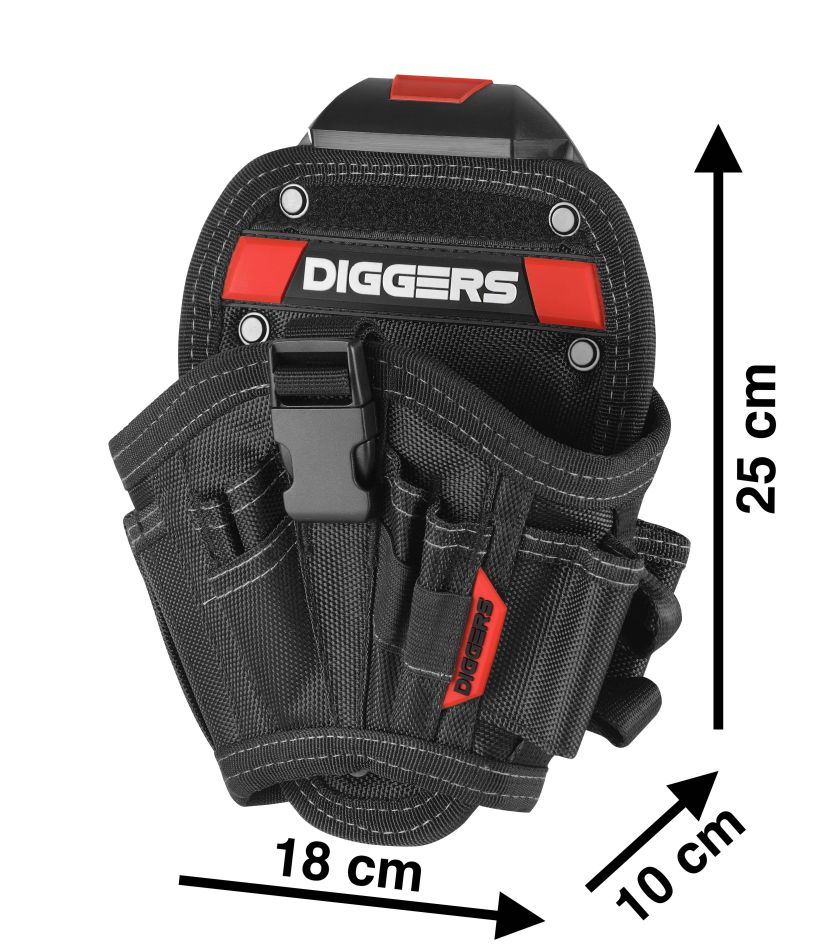 DIGGERS DK576 Quick Klik futrola za bušilicu srednje veličine