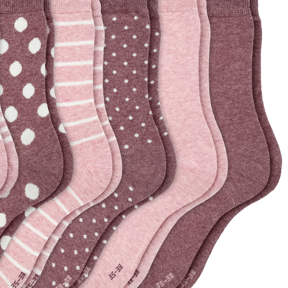 6 Paar Damen Socken in verschiedenen Dessins
