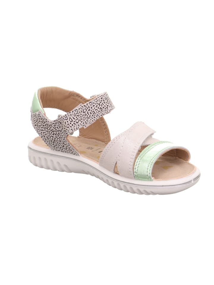 superfit Sandale SPARKLE in Weiß/Hellgrün günstig kaufen
