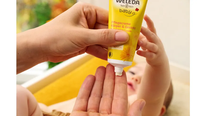WELEDA Baby CALENDULA Pflegecreme Körper & Gesicht