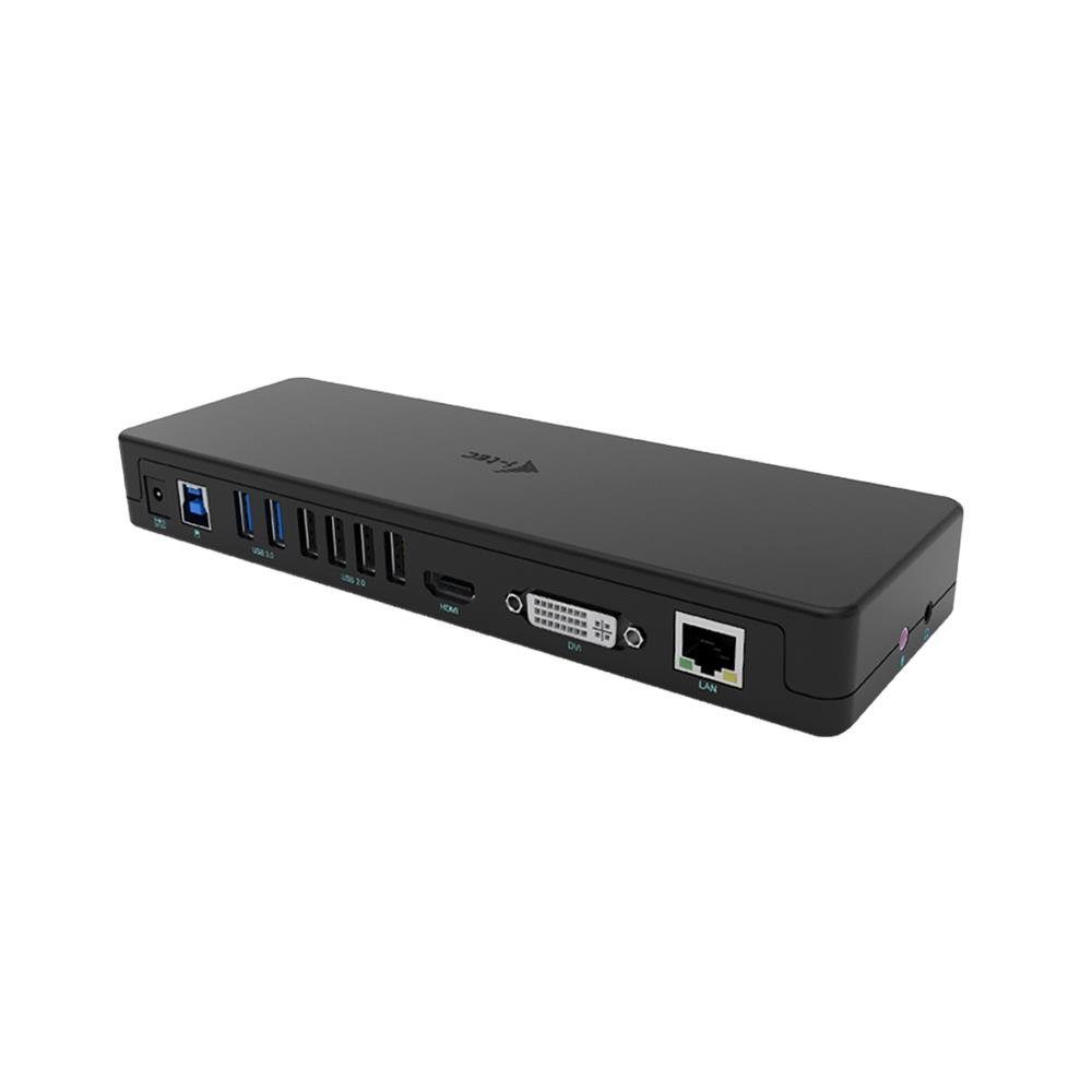 I-TEC Laptop-Dockingstation USB 3.0 / USB-C Dual Display Docking Station HDMI DVI + VGA