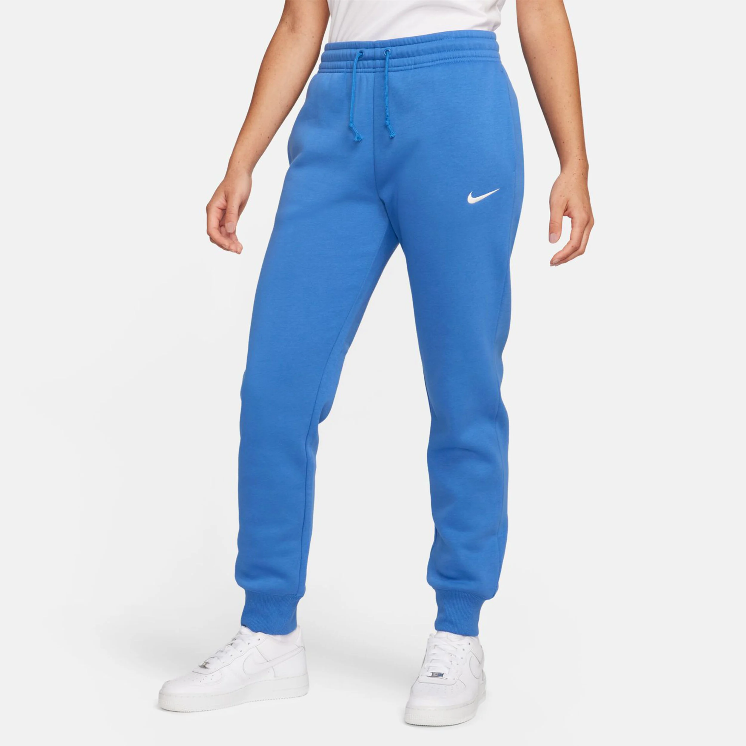 PHNX Fleece Mid-Rise Standard Trainingshose Damen - Blau