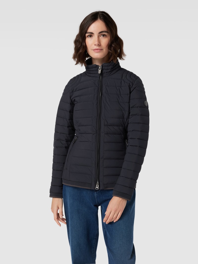 Helium Short 719 Funktionsjacke mit Stehkragen in marineblau