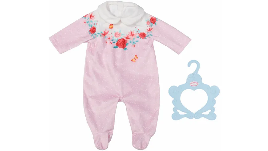 Zapf Creation - Baby Annabell Strampler Rosa Blumen 43cm 706817