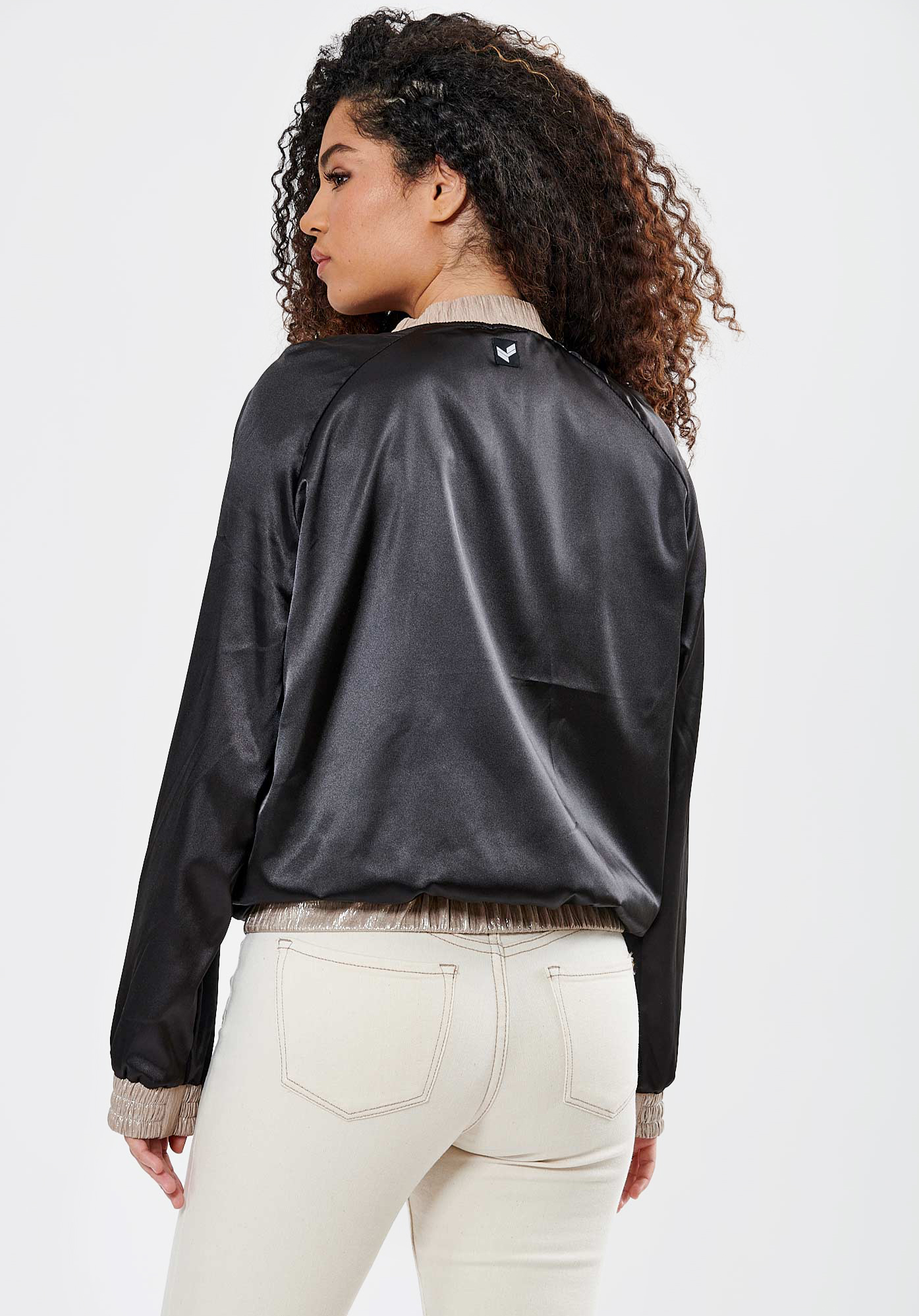 ANAIS  Veste réversible fleurie et noire Femme