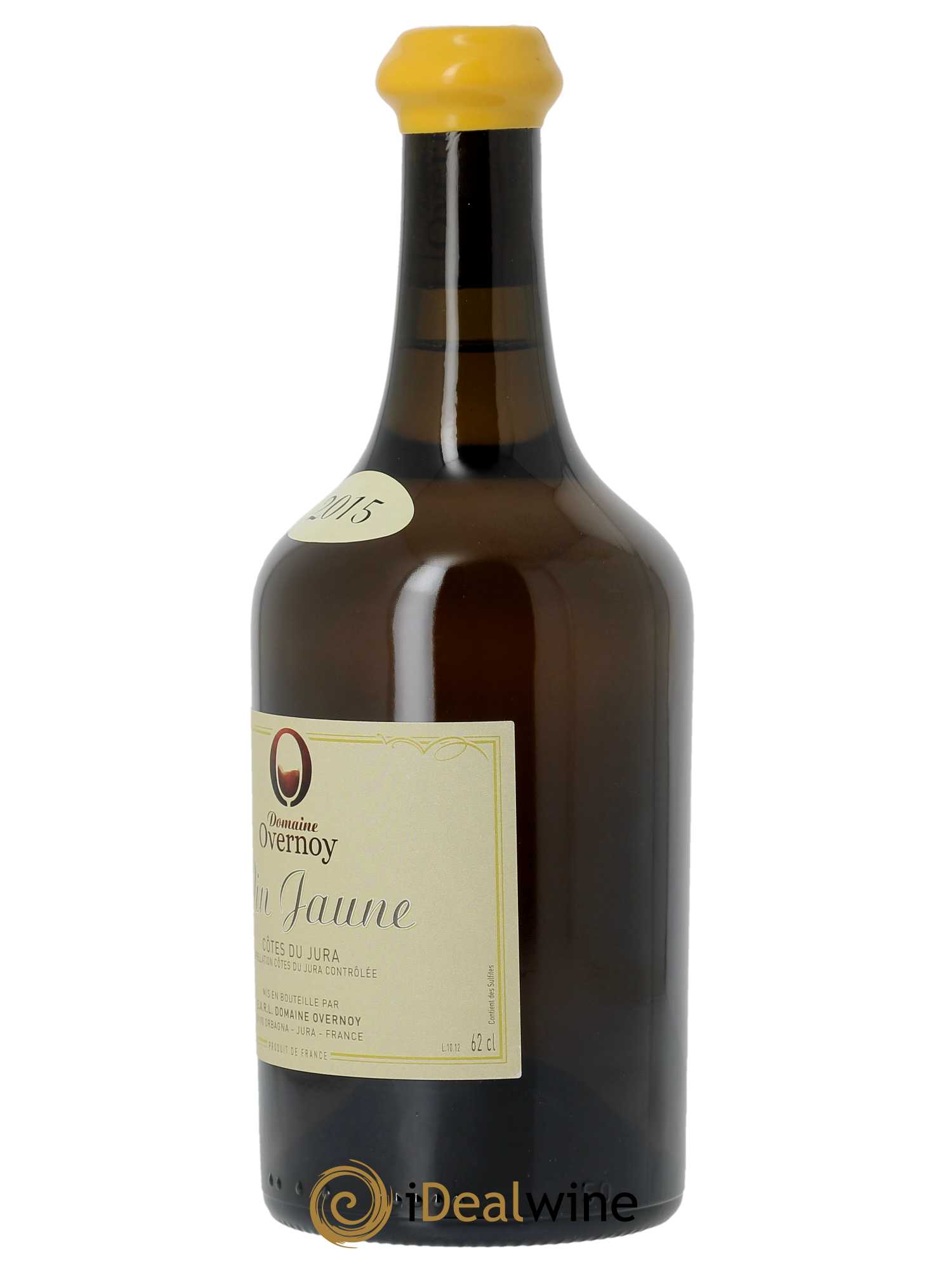 Côtes du Jura Vin Jaune Guillaume Overnoy  2015 - Lot de 1 Bouteille