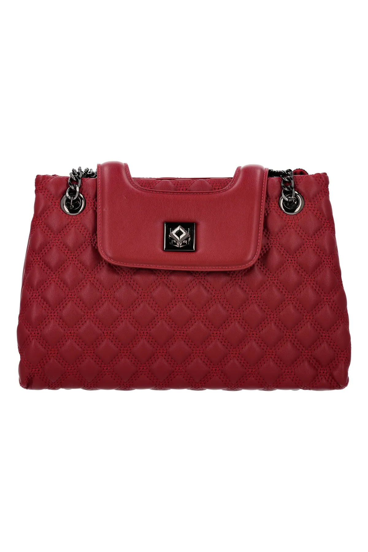 Felipa  Handtasche - Rot - Unifarben